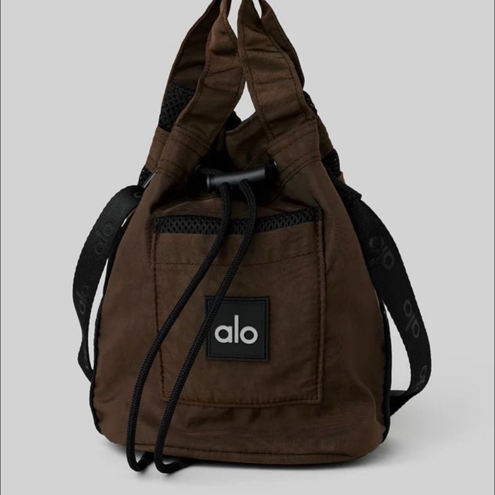 ALO Yoga Brown Crossbody Bag